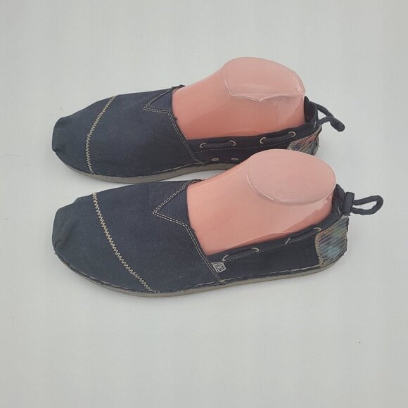 BOBS by Skechers Chill Rowboat Comfort Shoe Slip-On Sneaker Navy 33673 Size 8.5M - Picture 2 of 12